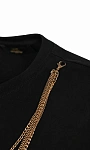 TWINSET: Футболка с цепочкой