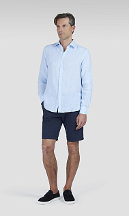 Шорты из хлопка и льна