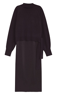 Платье со съемным свитером