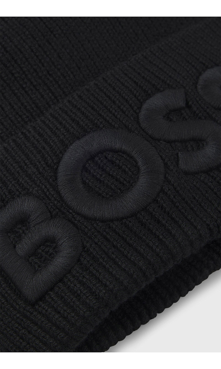 HUGO BOSS: Шапка из шерсти