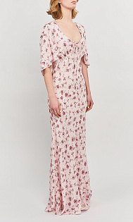 Платье с принтом