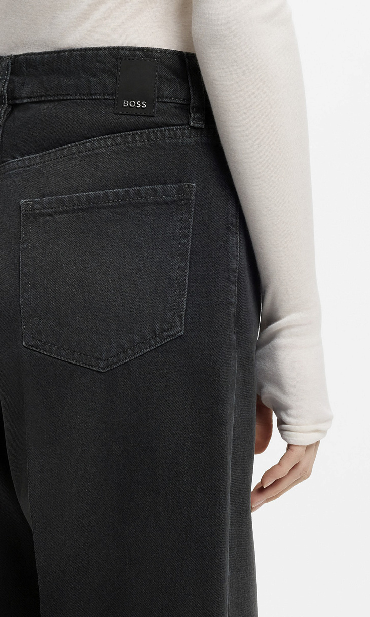 HUGO BOSS: Широкие джинсы
