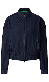 Бомбер с жаккардовым узором