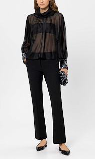 Укороченные брюки клеш