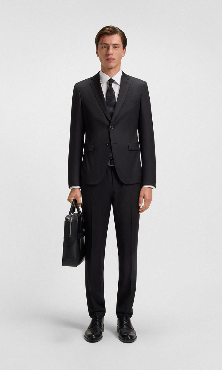 HUGO BOSS: Приталенная рубашка
