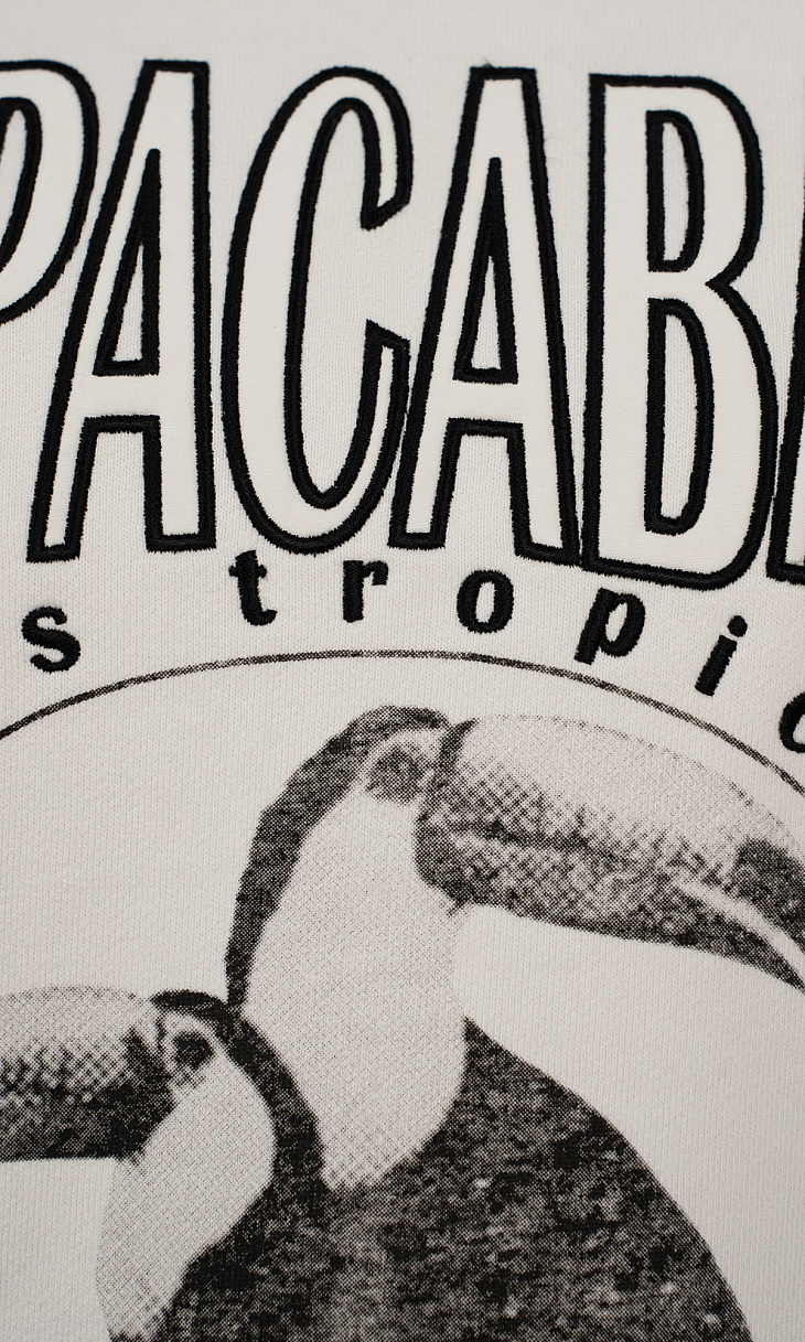 HUGO BOSS: Толстовка с принтом