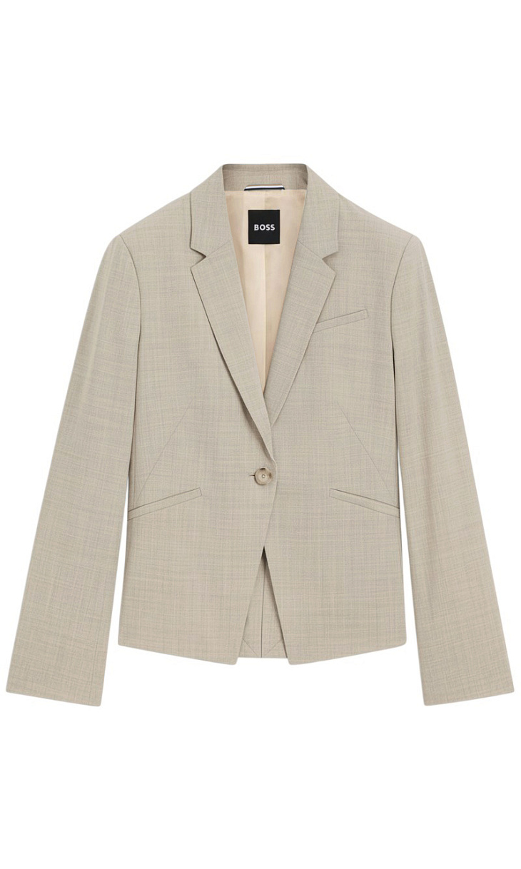 HUGO BOSS: Пиджак из шерсти