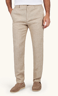 Брюки из льна