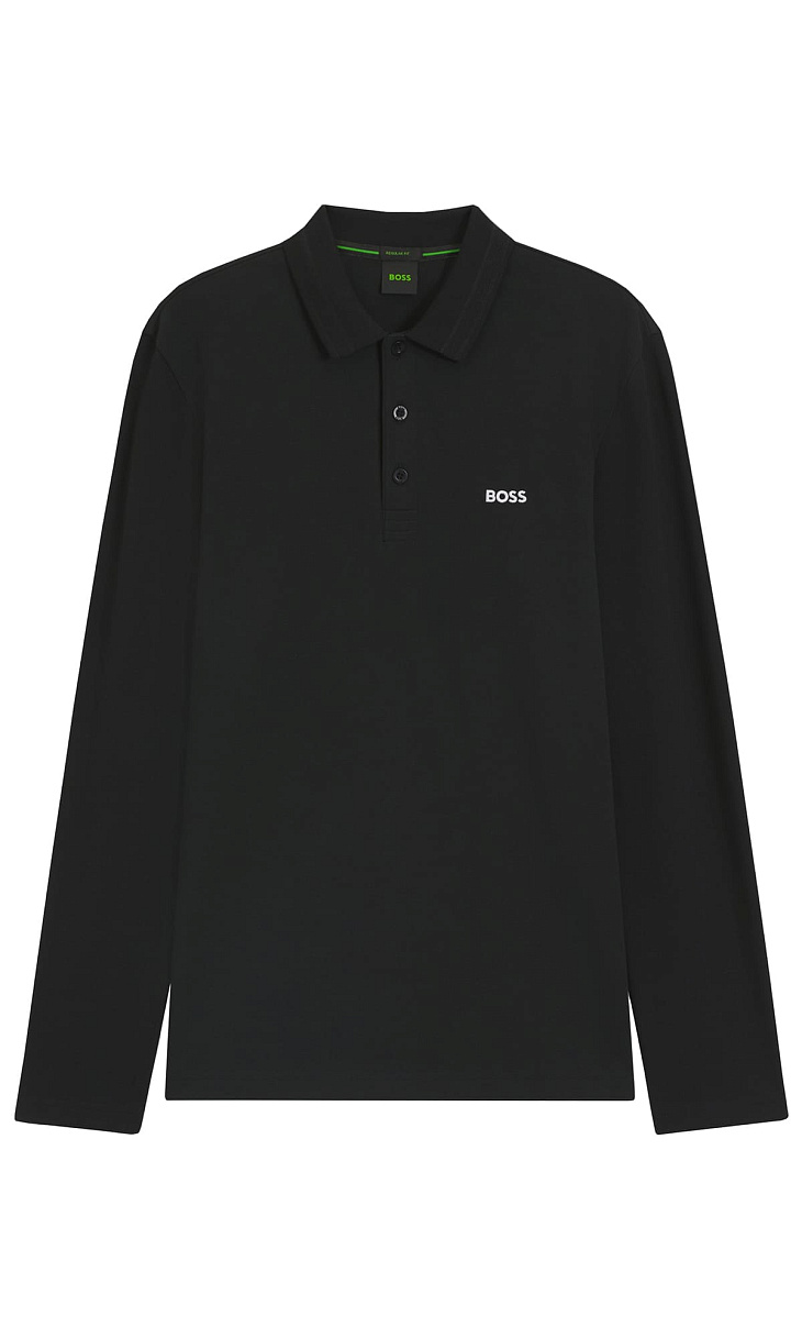 HUGO BOSS: Поло из хлопка