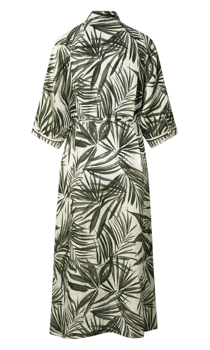 Bogner: Платье на пуговицах из льна