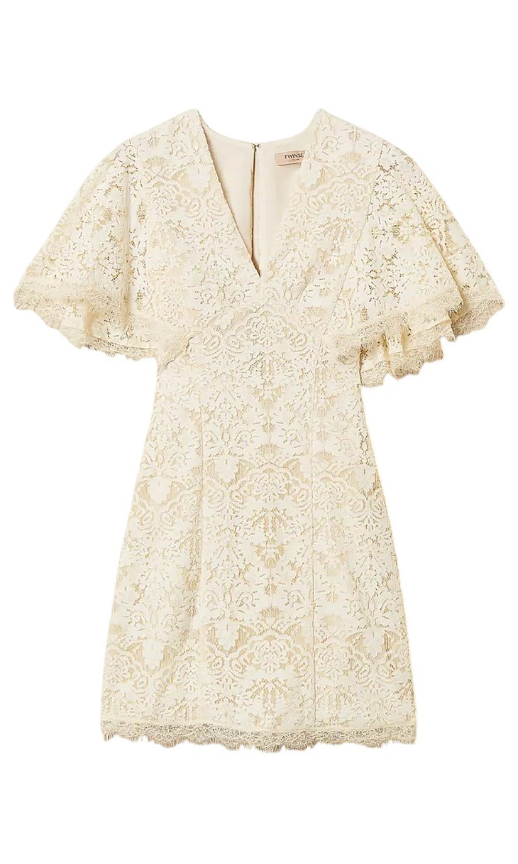 TWINSET: Кружевное платье
