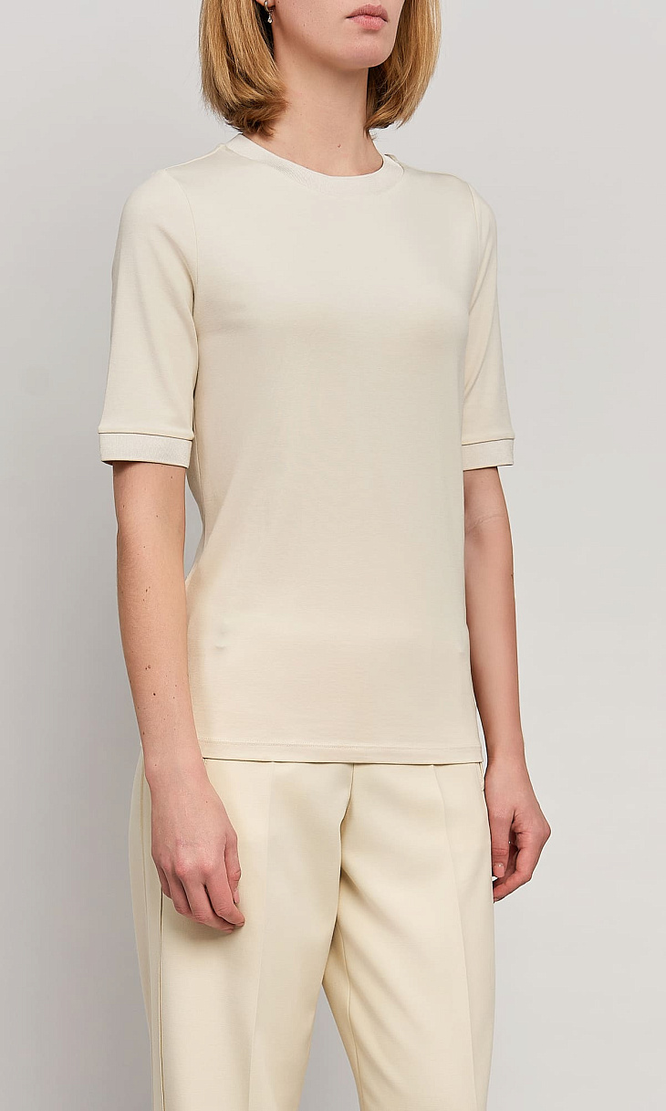 BOGNER: Футболка из хлопка и модала