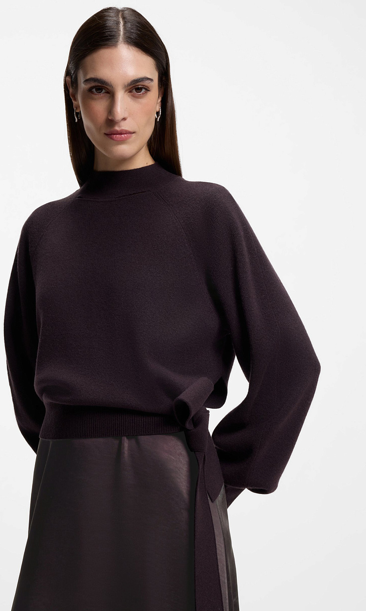 HUGO BOSS: Платье со съемным свитером