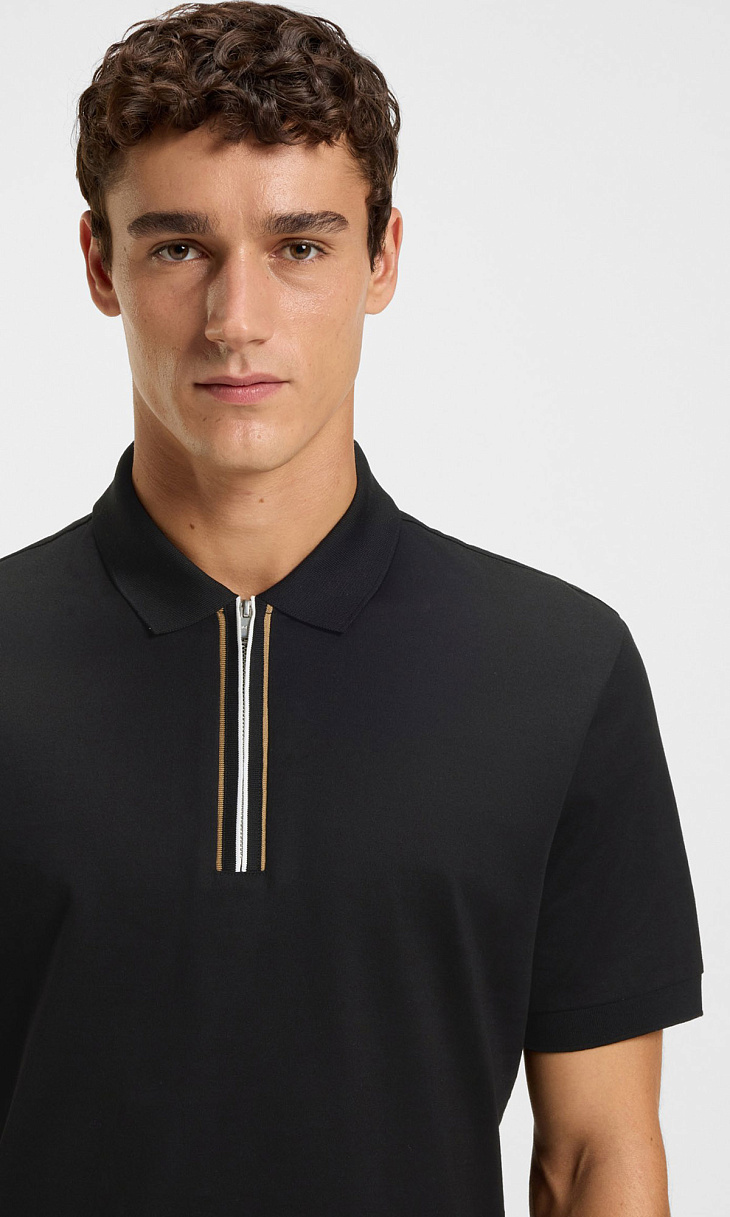 HUGO BOSS: Поло из хлопка