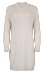 ANDRE MAURICE: Платье из кашемира и шелка