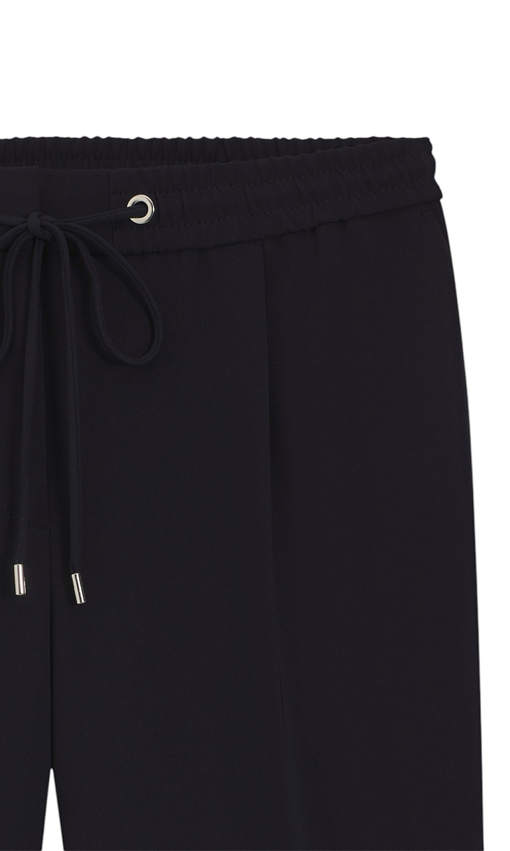 HUGO BOSS: Зауженные брюки на кулиске