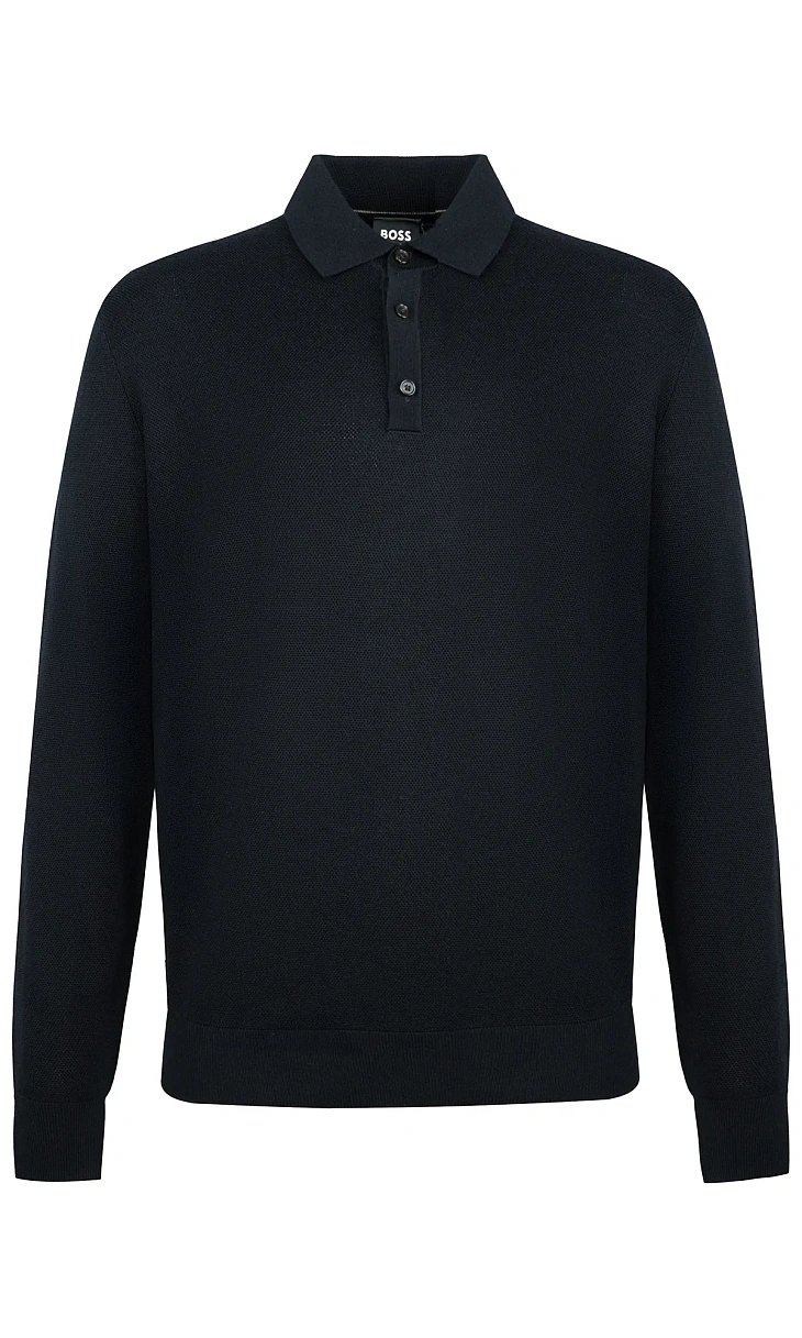 HUGO BOSS: Вязаное поло