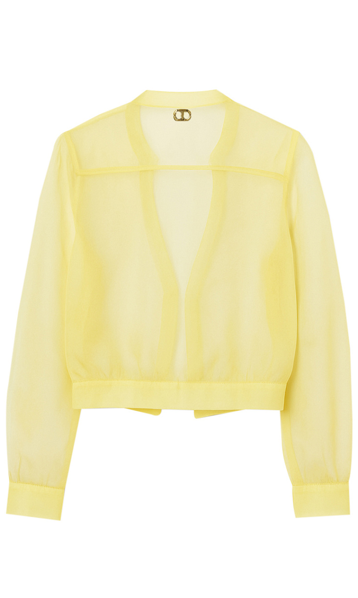 TWINSET: Куртка из органзы