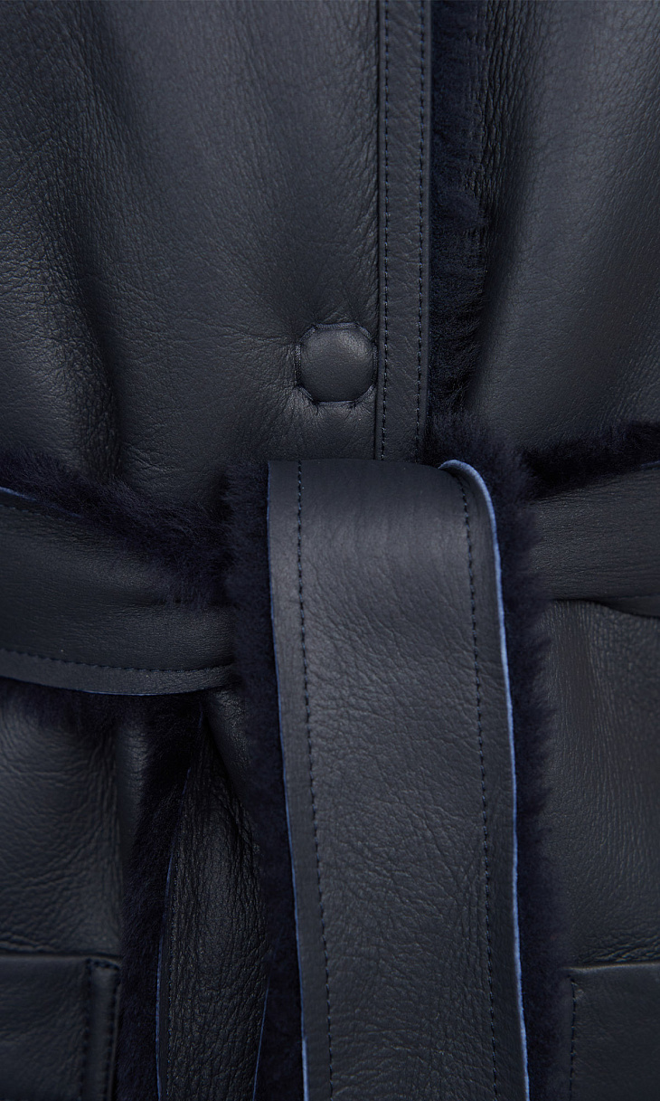 MARION FASHION: Двустороннее пальто из овчины