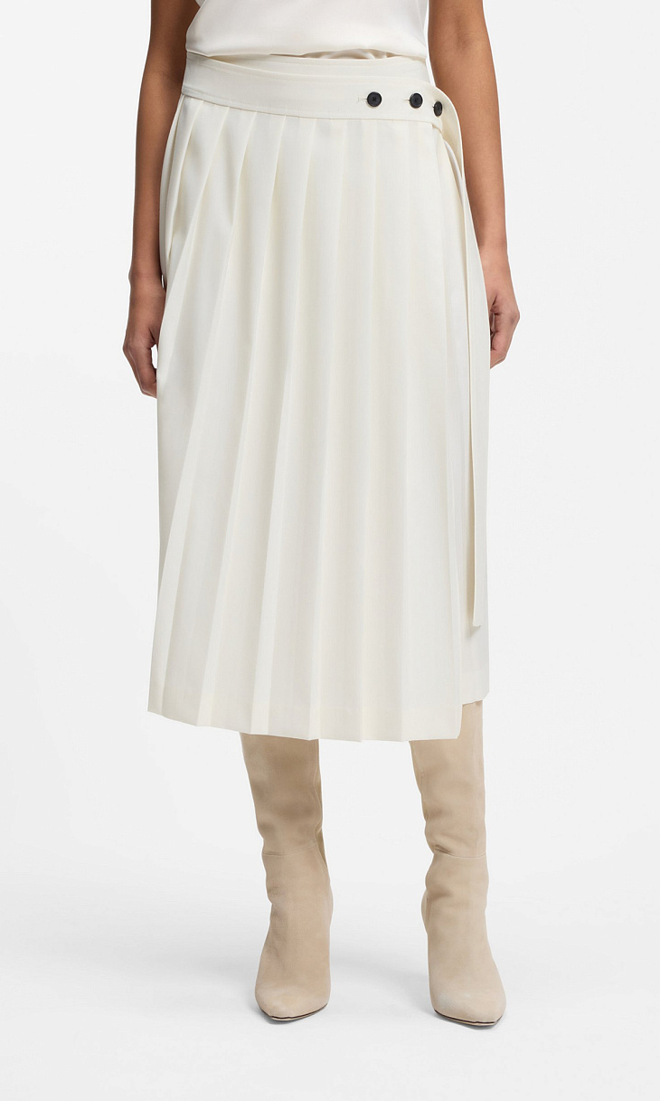 HUGO BOSS: Плиссированная юбка