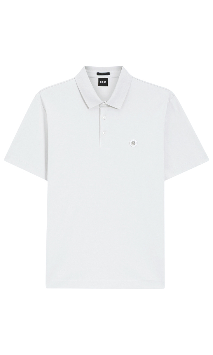 HUGO BOSS: Поло из хлопка
