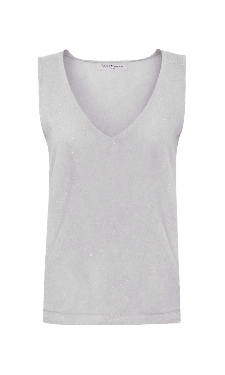 ANDRE MAURICE: Топ с пайетками
