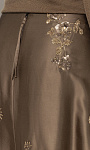 LUISA CERANO: Юбка с вышивкой из пайеток