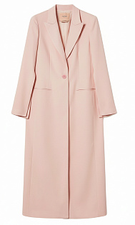 Атласное пальто