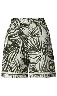 Шорты-бермуды из льна