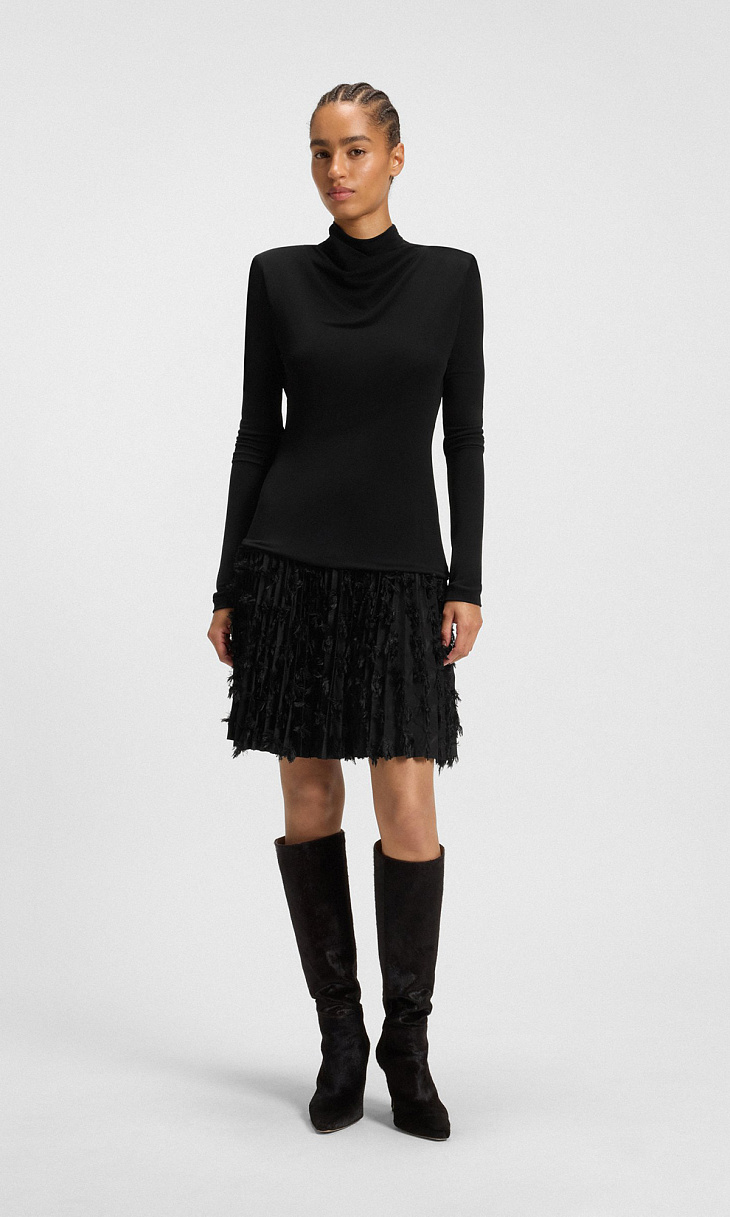 HUGO BOSS: Платье из джерси