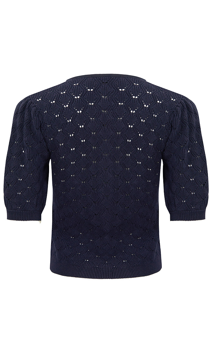 TWINSET: Пуловер на завязках