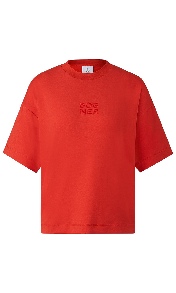 BOGNER: Футболка из хлопка и модала