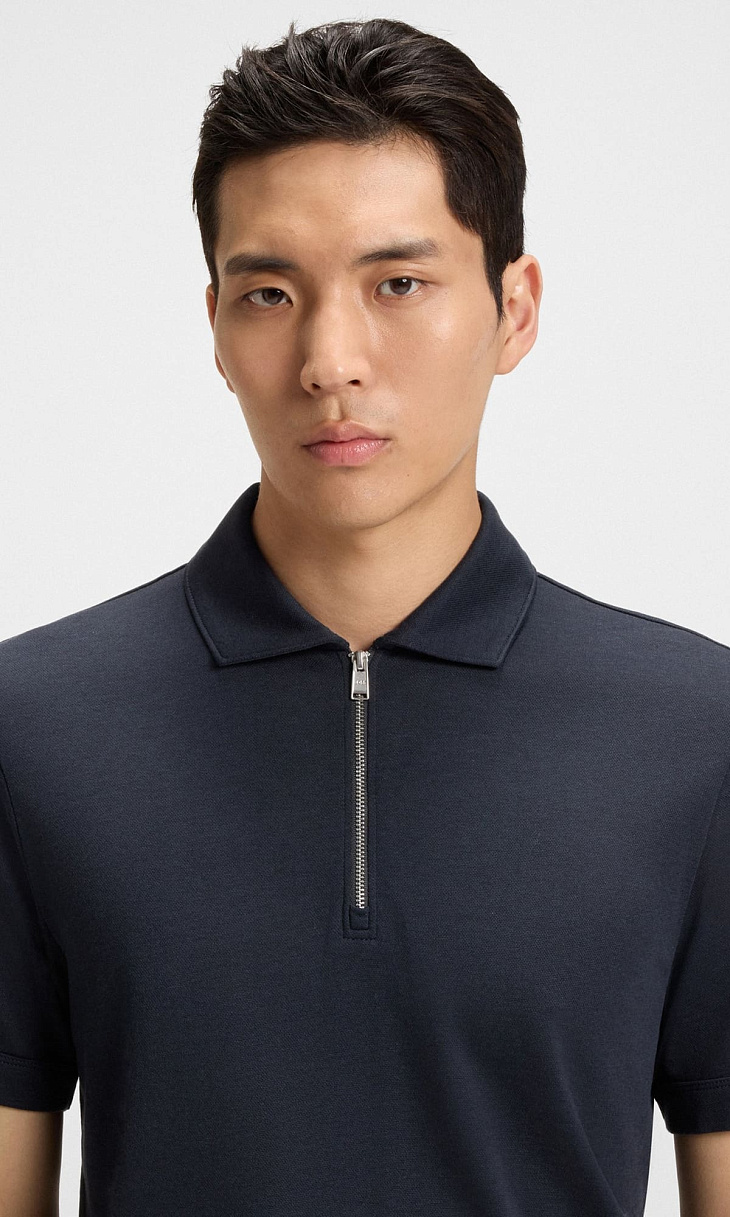 HUGO BOSS: Поло из лиоцелла