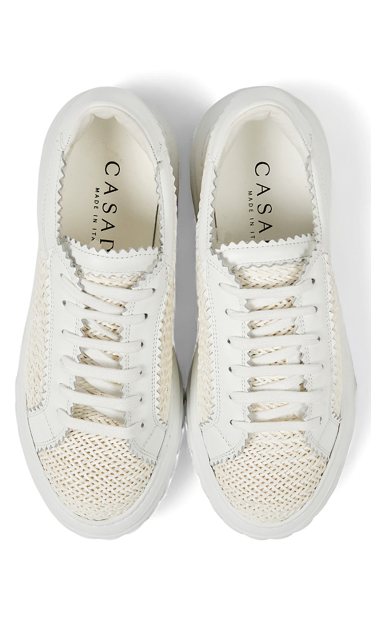 Casadei: Плетеные кеды