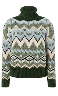 Свитер с принтом