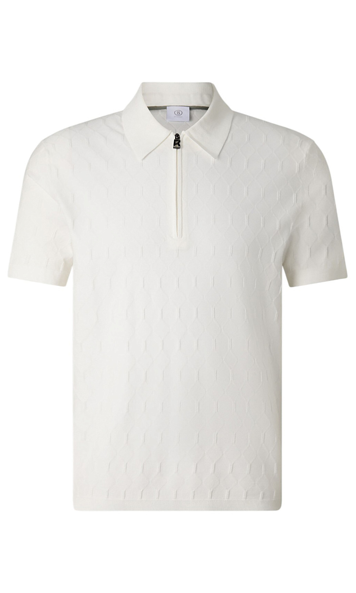 BOGNER: Поло с фактурным узором