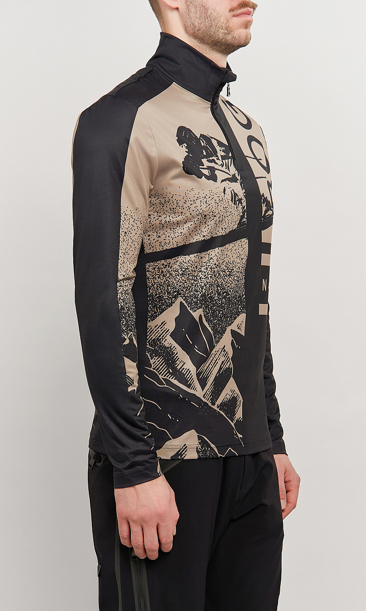 BOGNER: Лонгслив с молнией