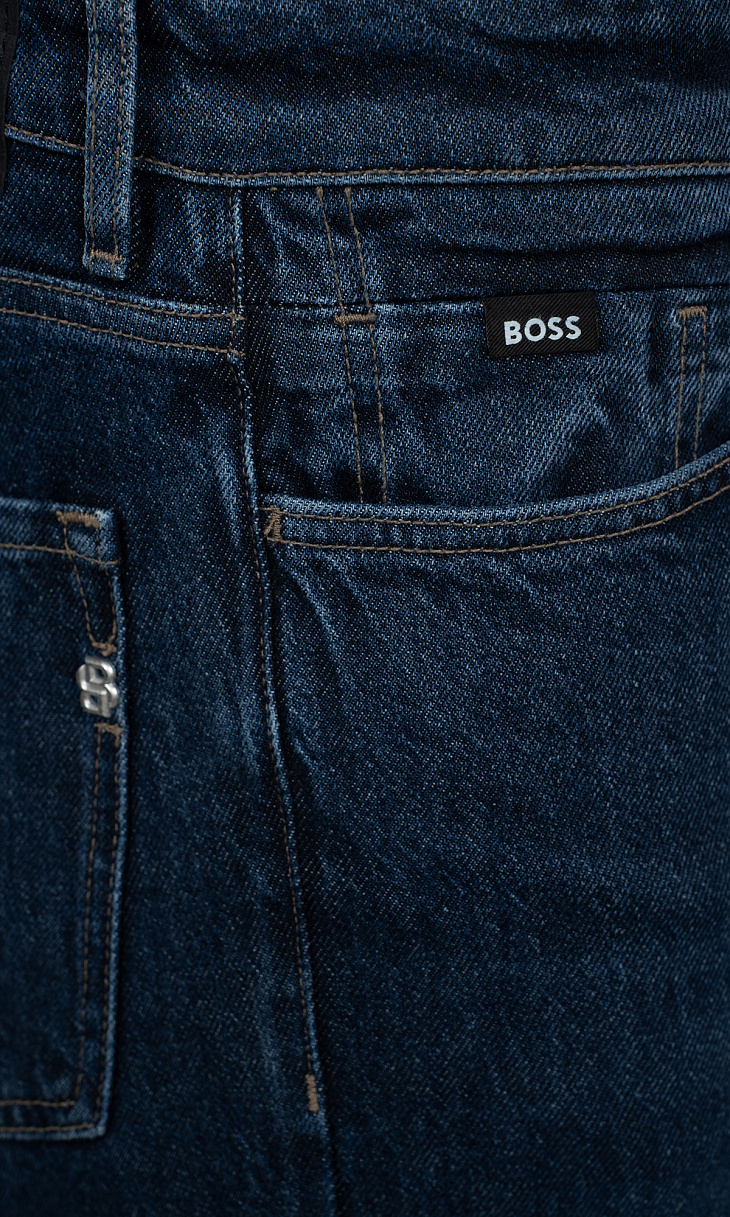 HUGO BOSS: Джинсы прямого кроя