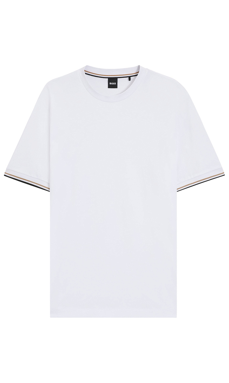 HUGO BOSS: Футболка из хлопка