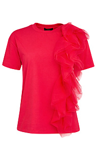 Футболка с оборками
