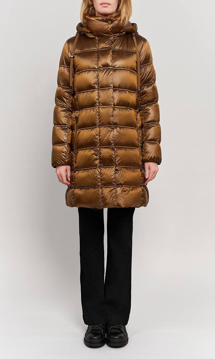 BOGNER: Пуховик со съемным капюшоном