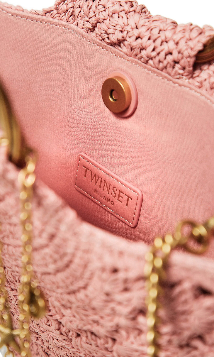 TWINSET: Сумка из рафии