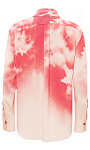 HUGO BOSS: Блуза с принтом