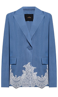 Пиджак с вышивкой