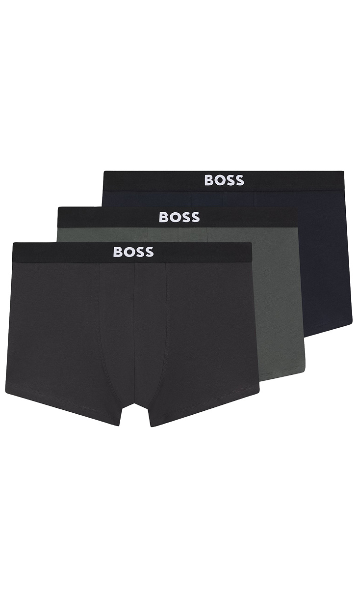 HUGO BOSS: Комплект трусов из хлопка