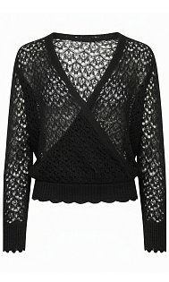 Вязаный пуловер