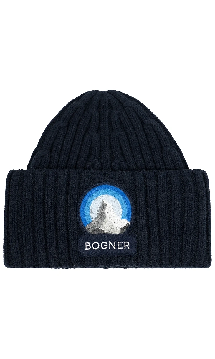 BOGNER: Шапка с нашивкой