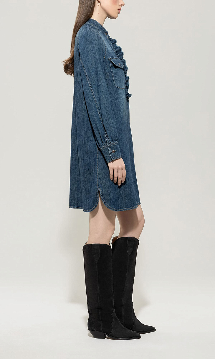 LUISA CERANO: Джинсовое платье