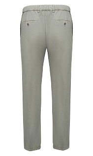 Брюки из жатого хлопка