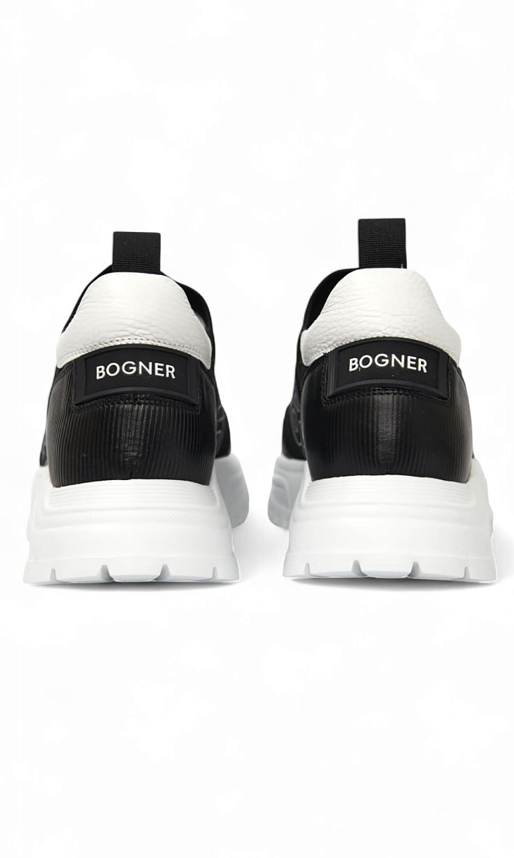 BOGNER: Кроссовки из кожи и текстиля